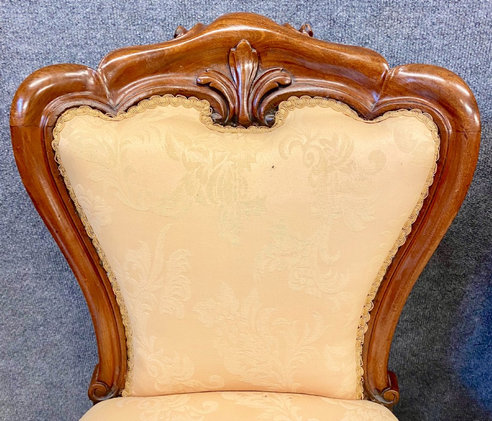 Good Quality Pair Victorian Side Chairs View III