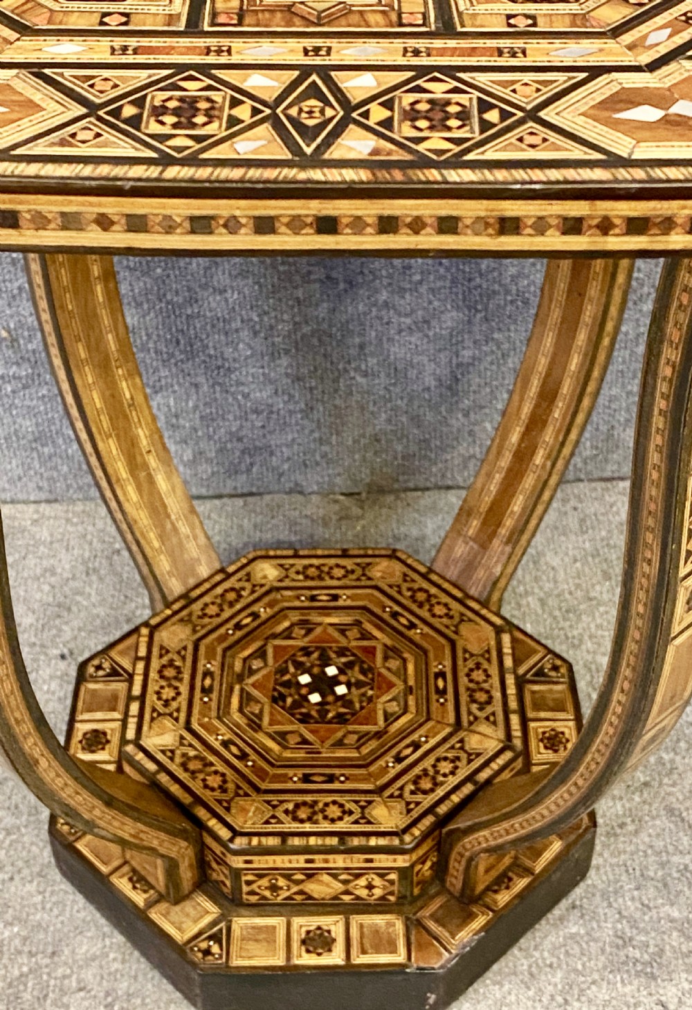 Inlaid Moorish Low Table View V