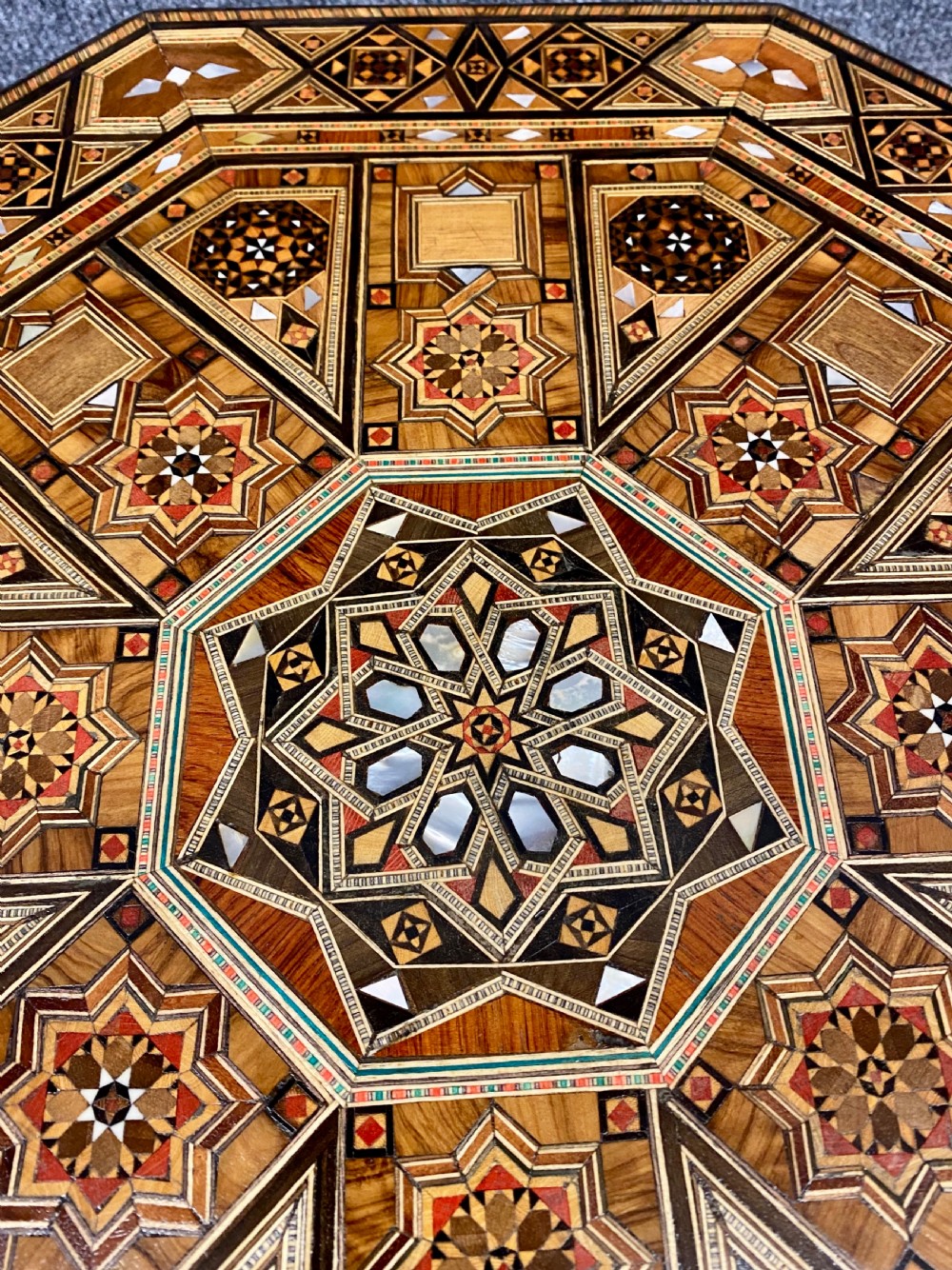 Inlaid Moorish Low Table View VI