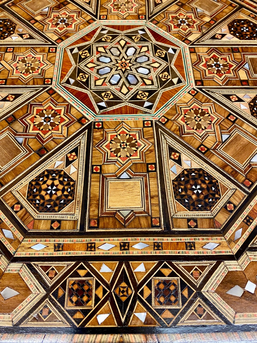 Inlaid Moorish Low Table View VII