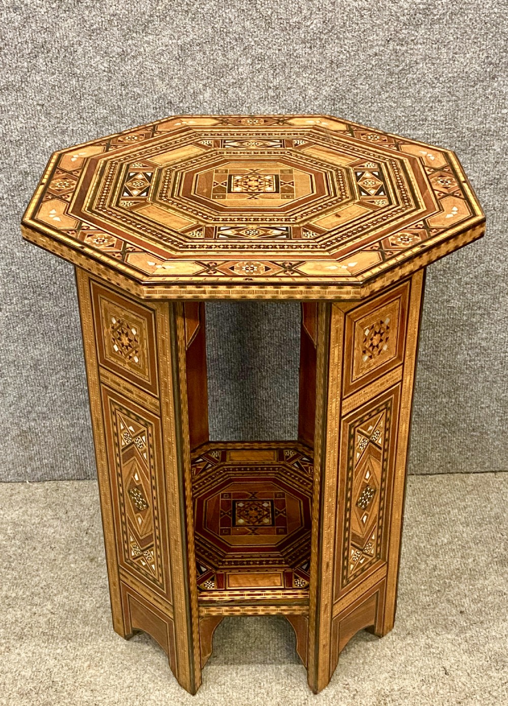 Moorish Inlaid Occasional Low Table View II