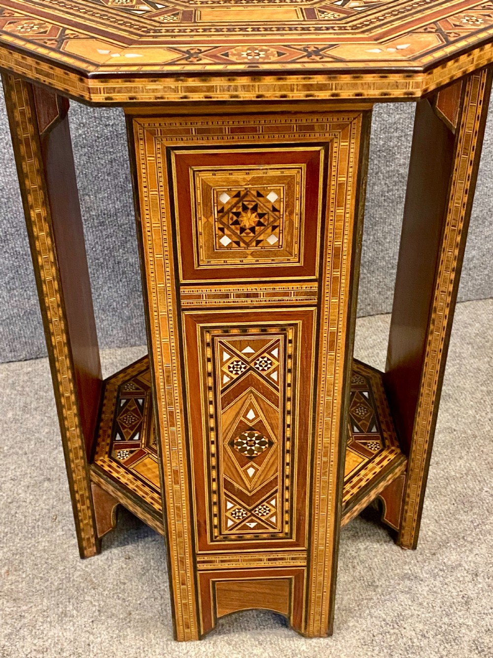 Moorish Inlaid Occasional Low Table View IV