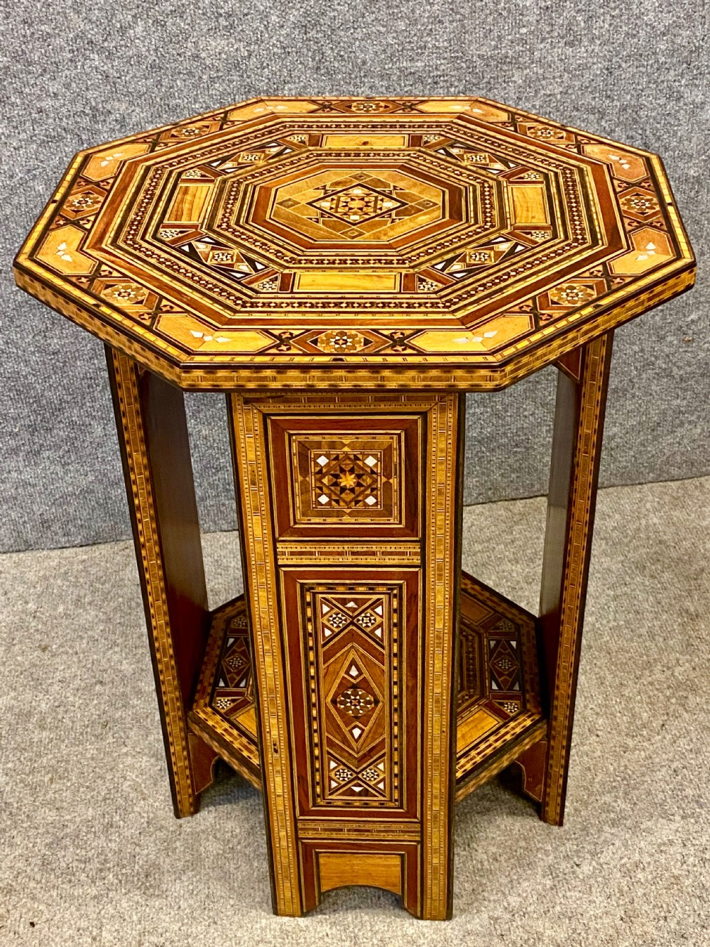 Moorish Inlaid Occasional Low Table View VIII