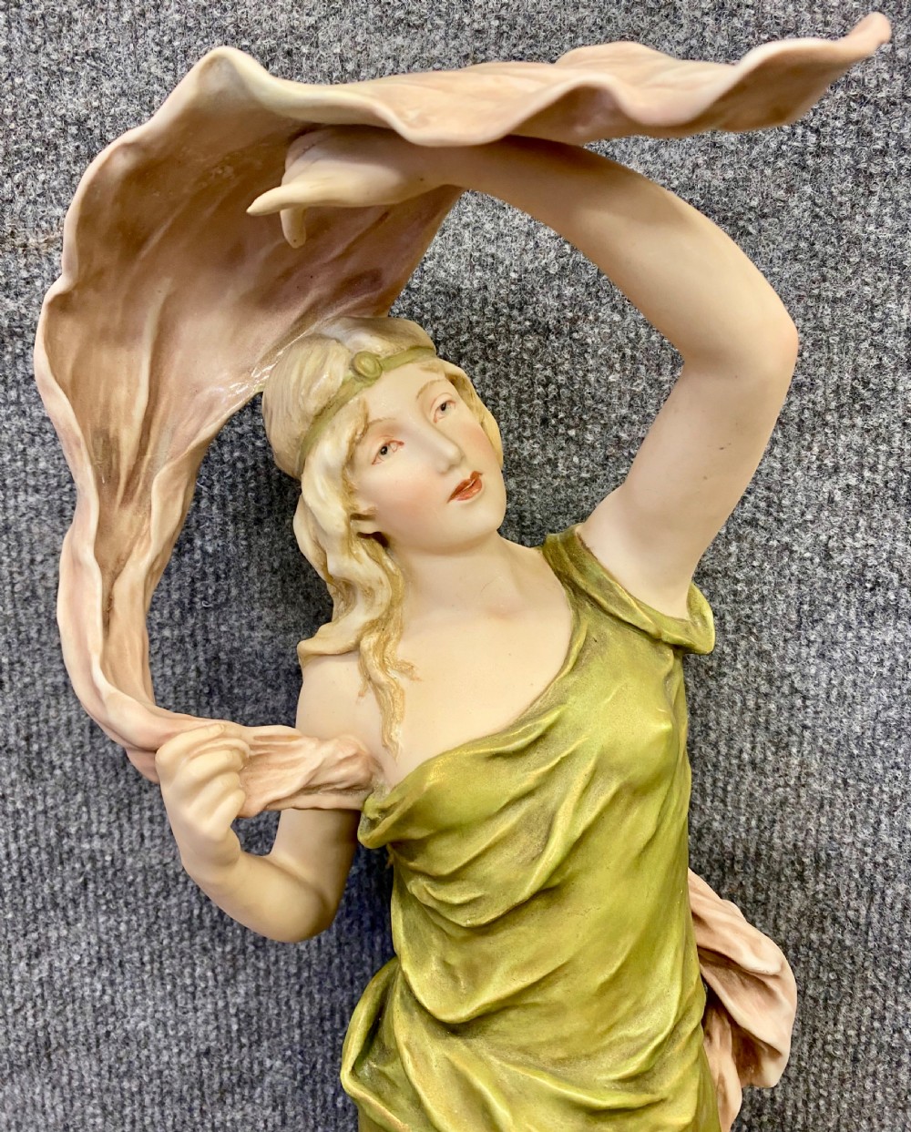 Large Pair of Royal Dux Classical Figures View VIII