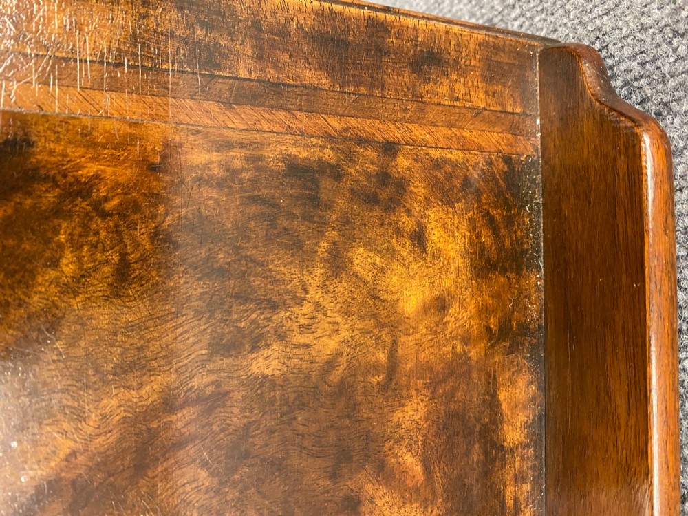 Walnut 3 Drawer Low Boy Chest View III
