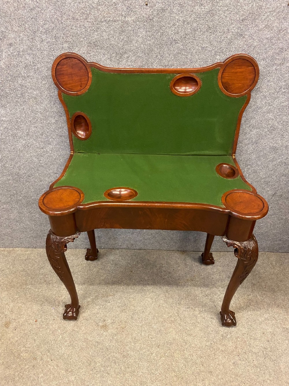 Good Chippendale Period Card Table