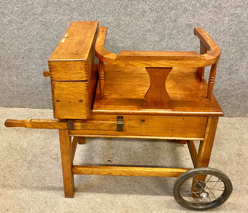 Good Golden Oak Jockey Scales View VII