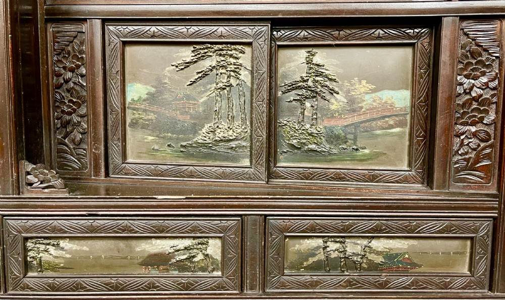 Japanese Meiji Period Shodana View IV