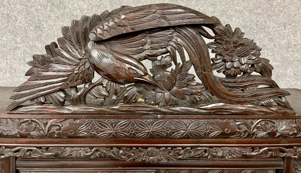 Japanese Meiji Period Shodana View VIII