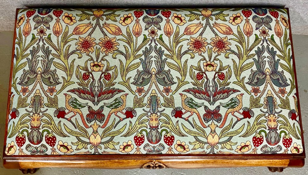 Large George II Style Walnut Stool View II
