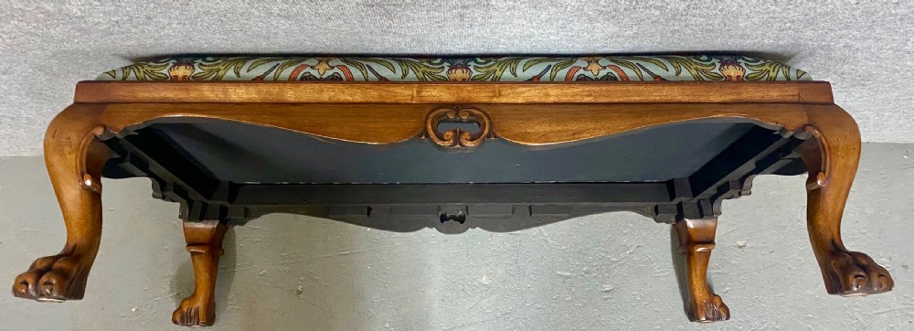 Large George II Style Walnut Stool View VIII