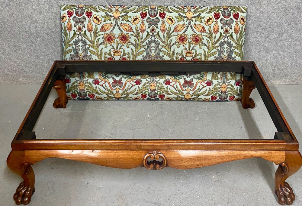 Large George II Style Walnut Stool View X
