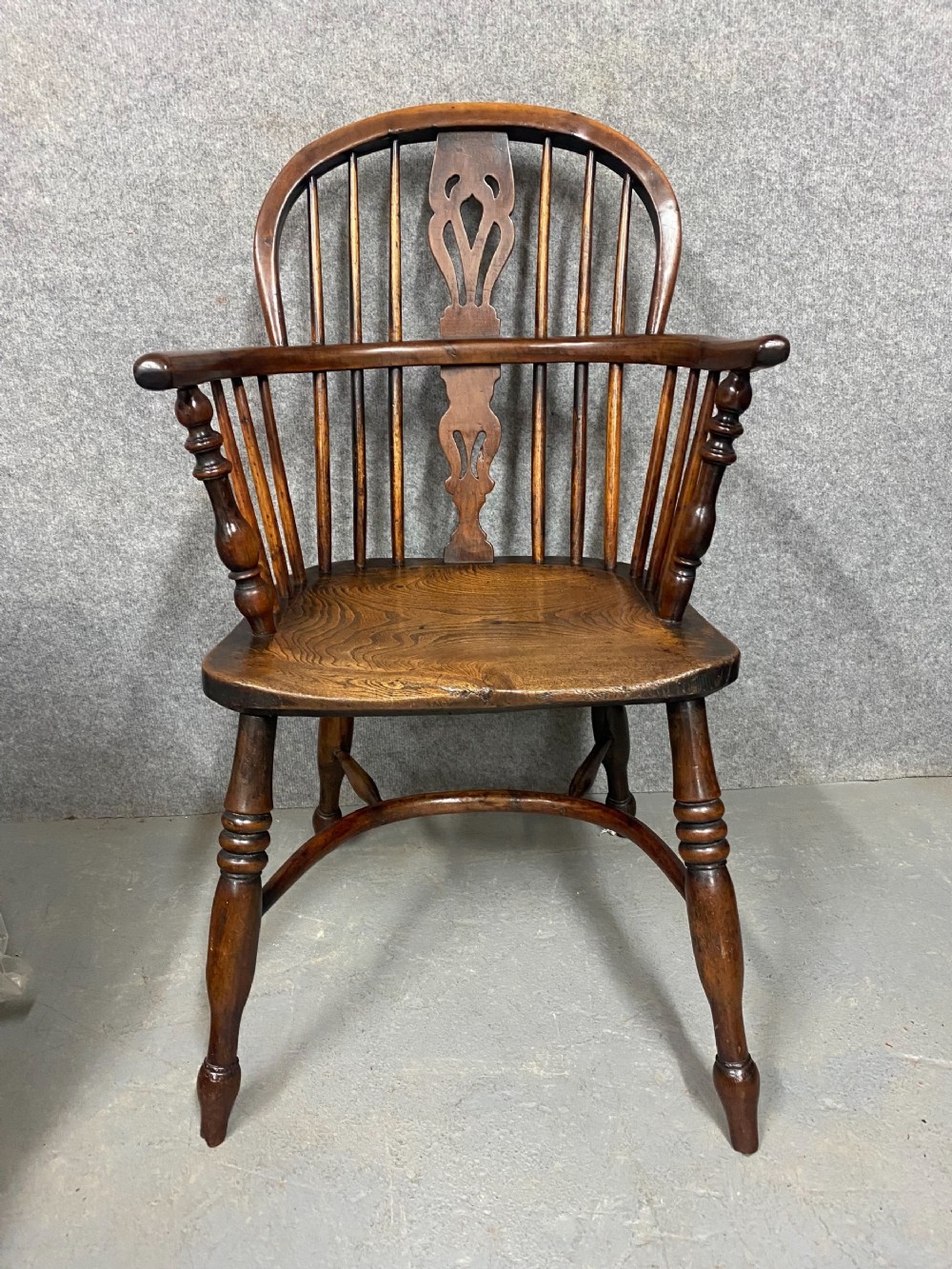 Antique Yew, Elm & Ash Windsor Chair