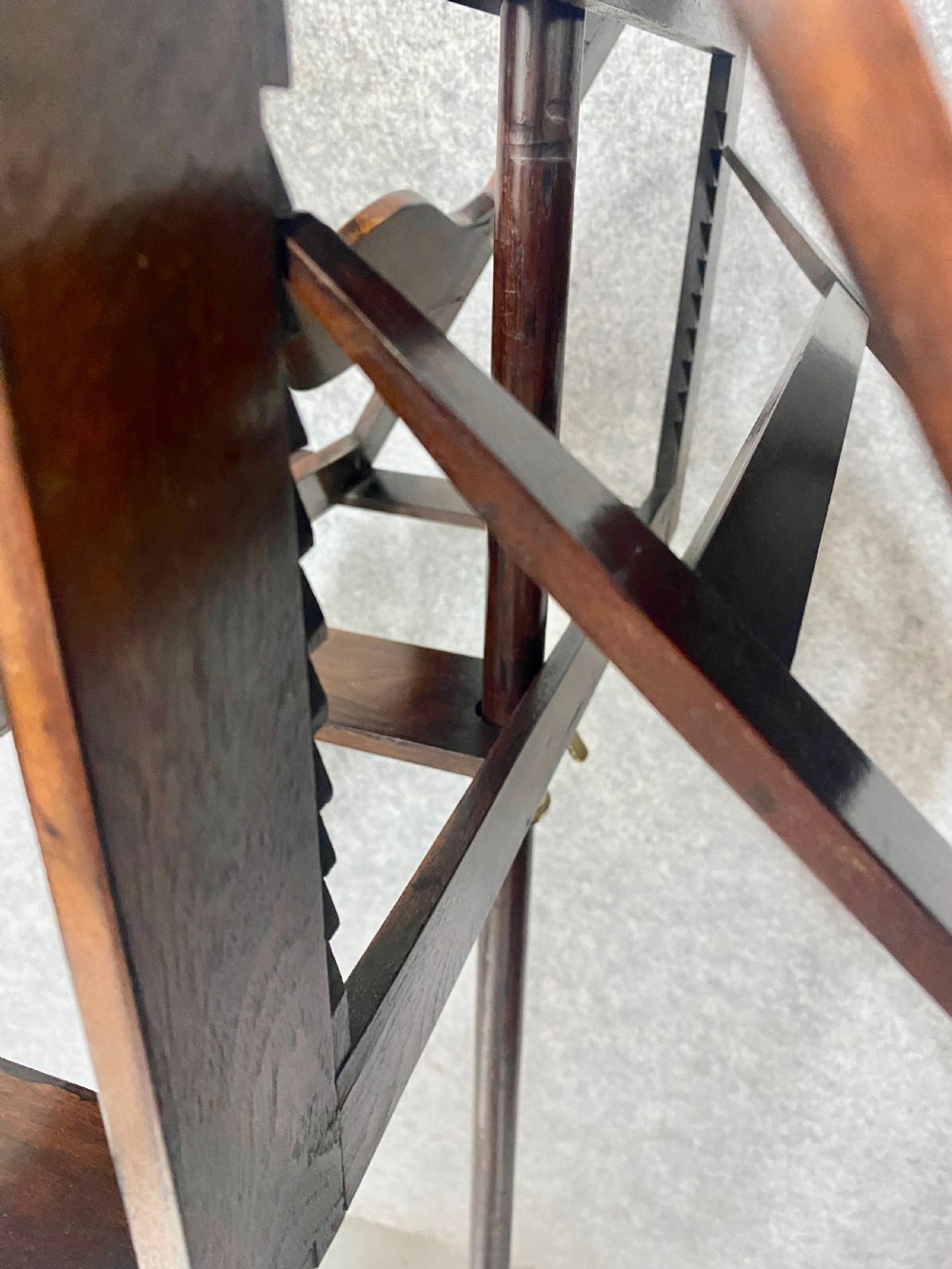 Victorian Walnut Duet Music Stand View VIII