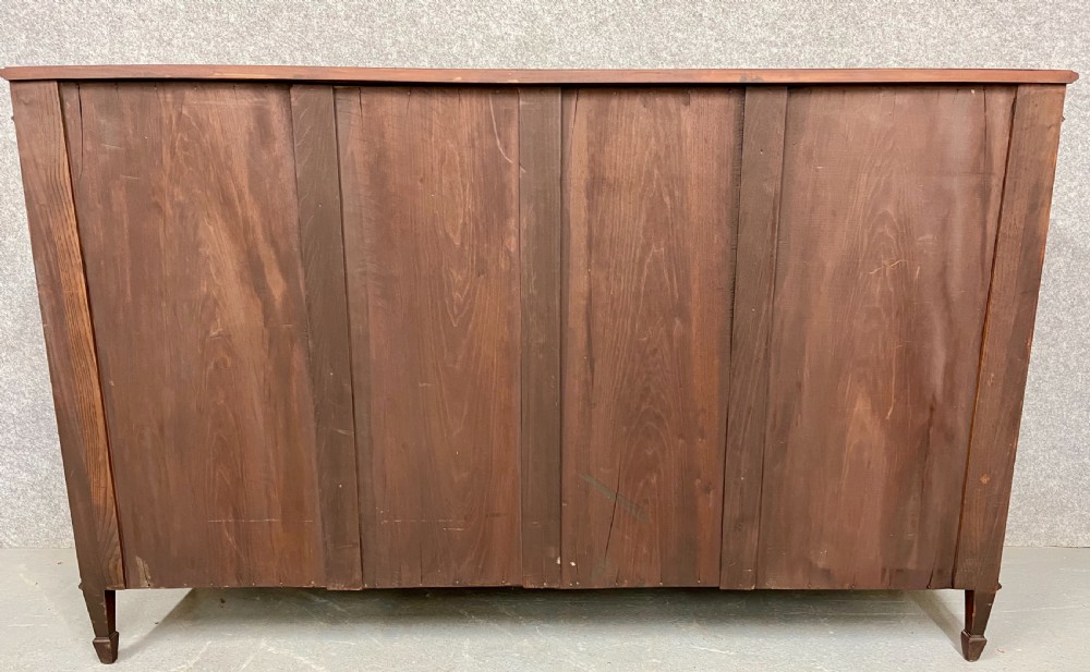 Edwardian Mahogany Breakfront Dwarf Bookcase View VIII