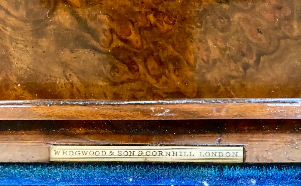 Good Victorian Burr Walnut Tea Caddy View III