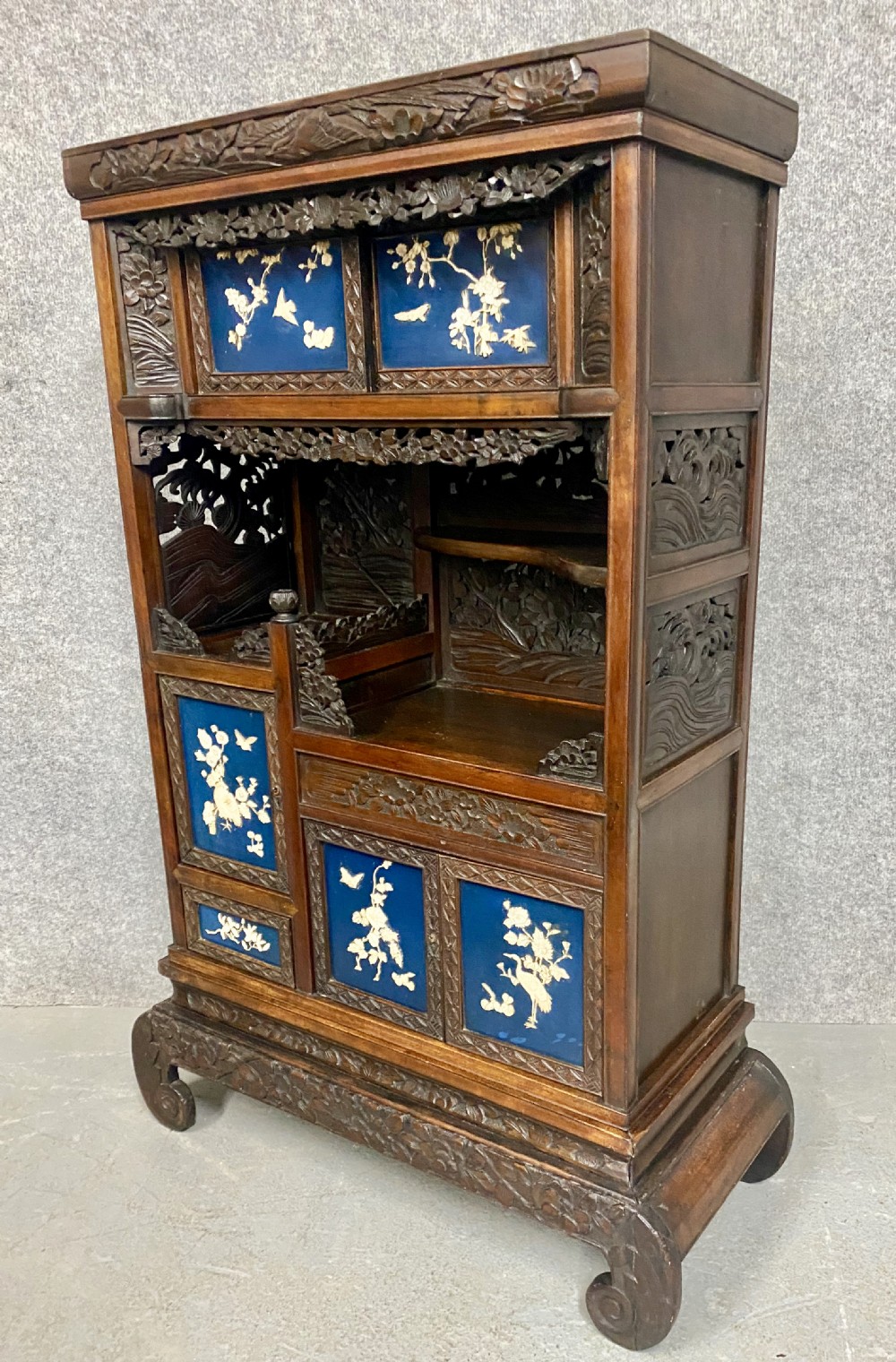 Meiji Period Shodana Cabinet