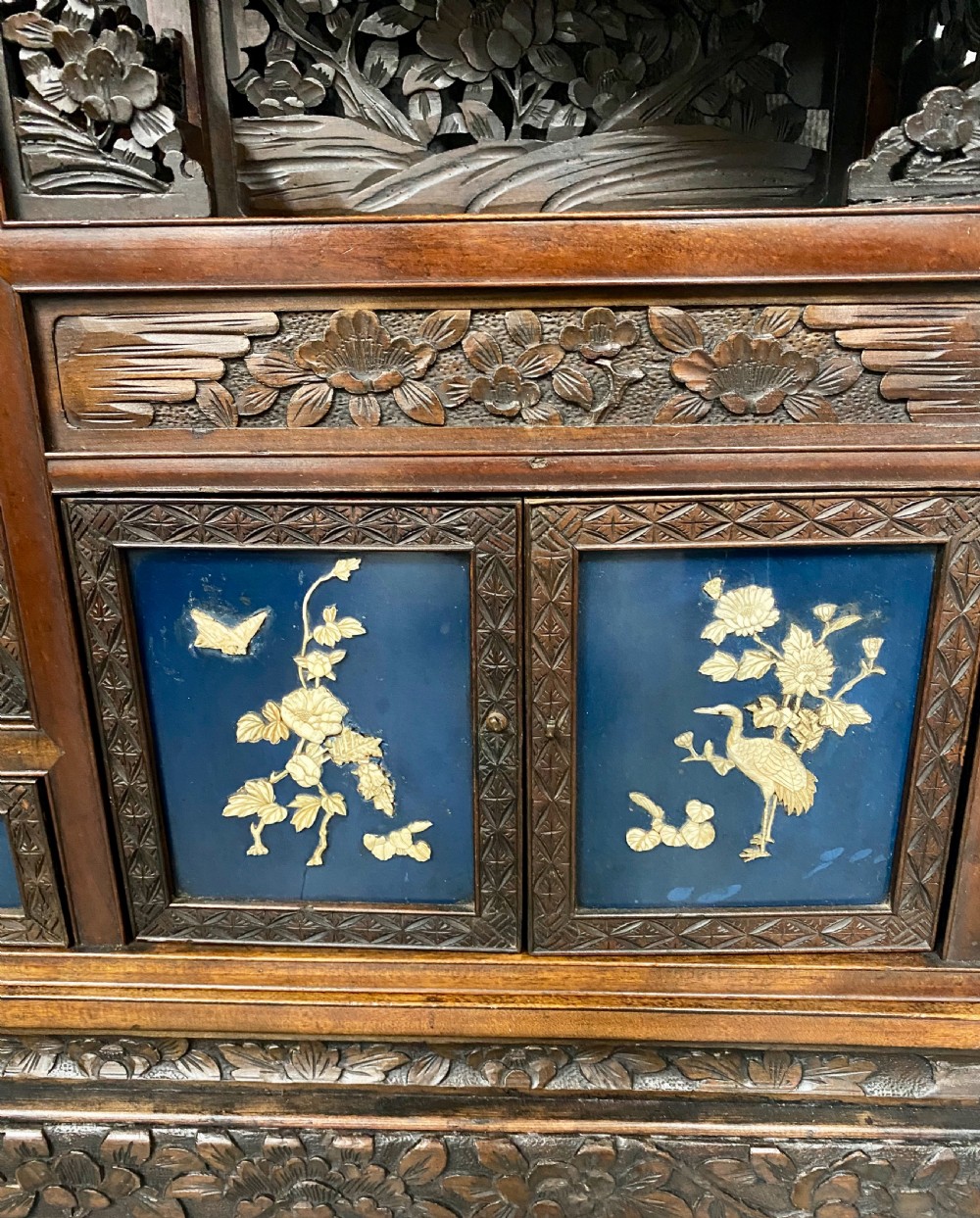 Meiji Period Shodana Cabinet View IV
