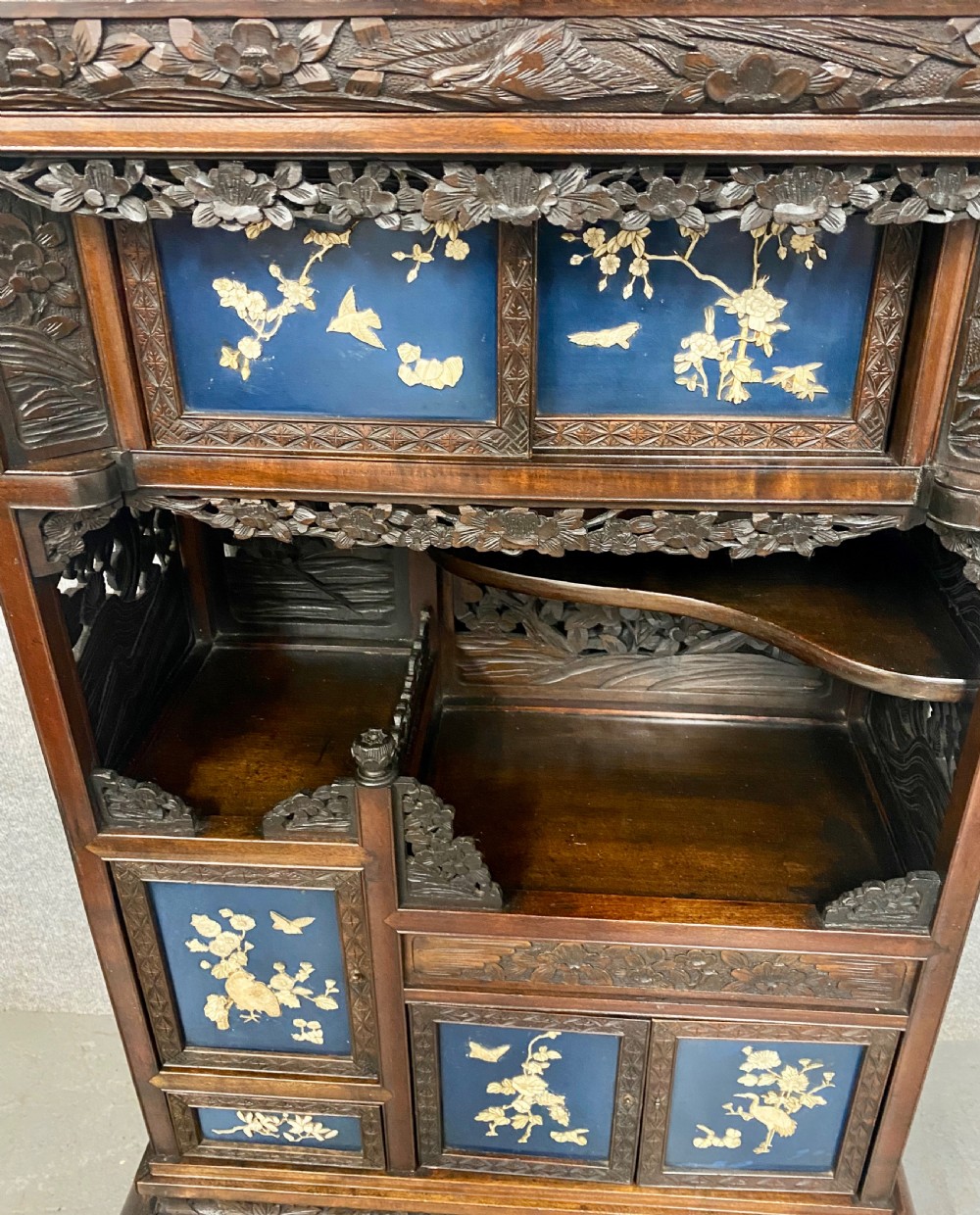 Meiji Period Shodana Cabinet View VII