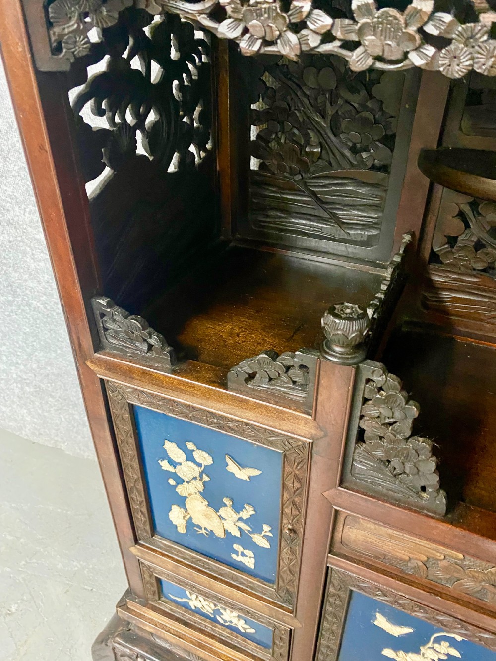 Meiji Period Shodana Cabinet View VIII