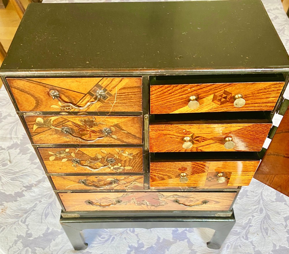 Meiji period Table Top Shodana Cabinet View II