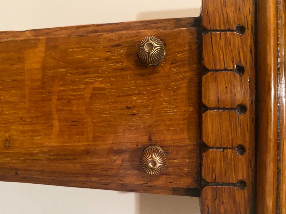 Antique Oak Stick Barometer View V