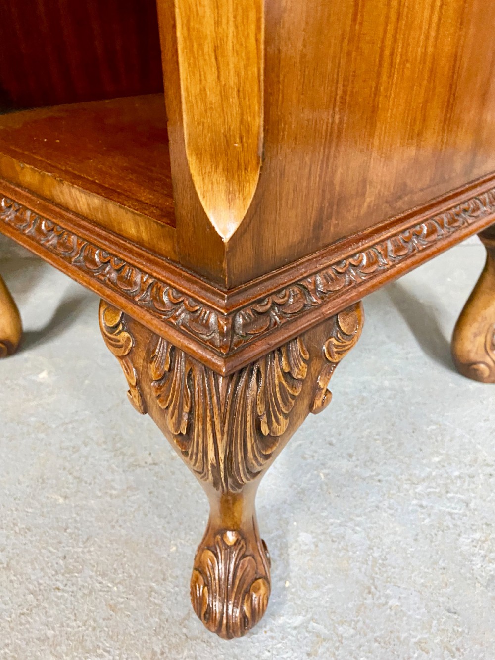 Pair of Queen Anne Style Bedside Cabinets View VII