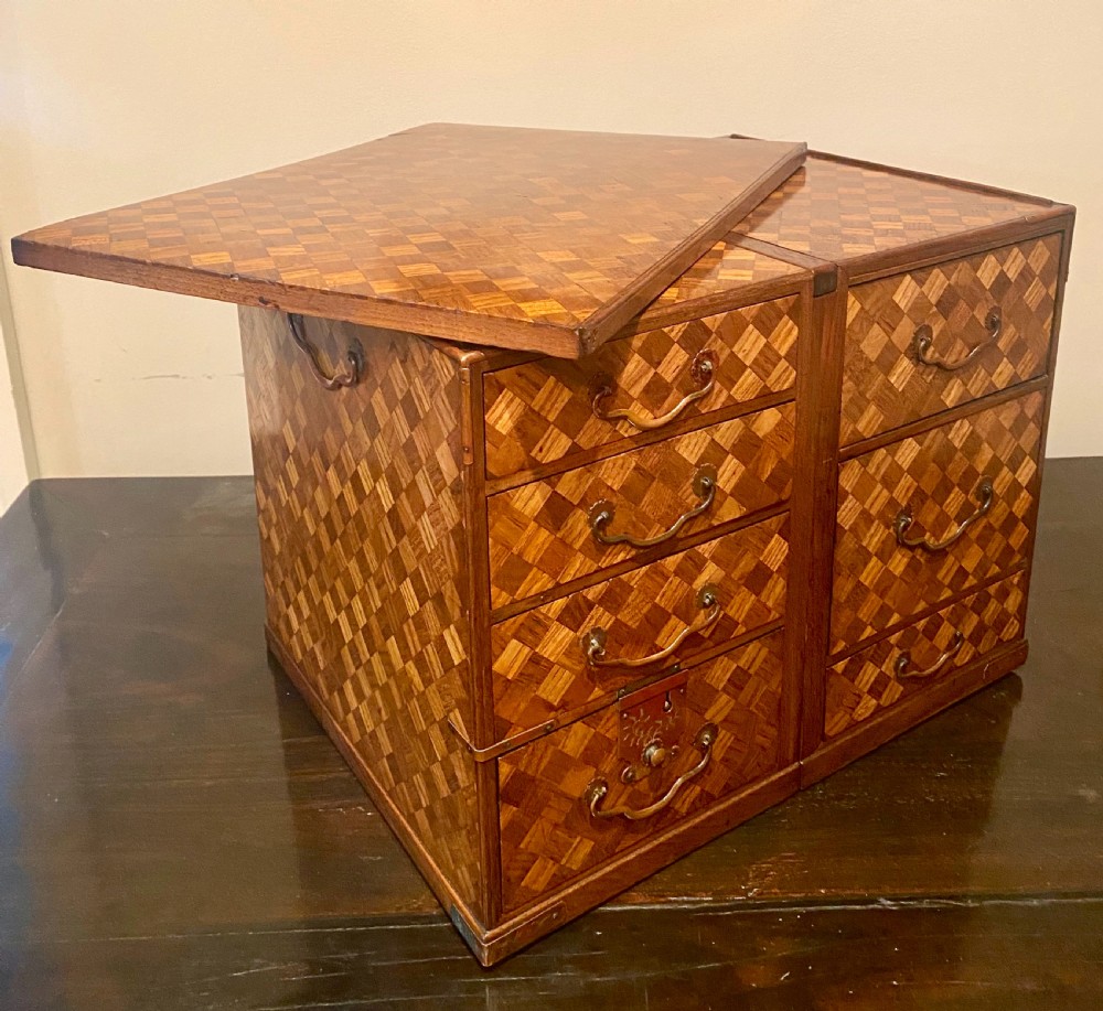 Japanese Meiji Scholars Box View VI