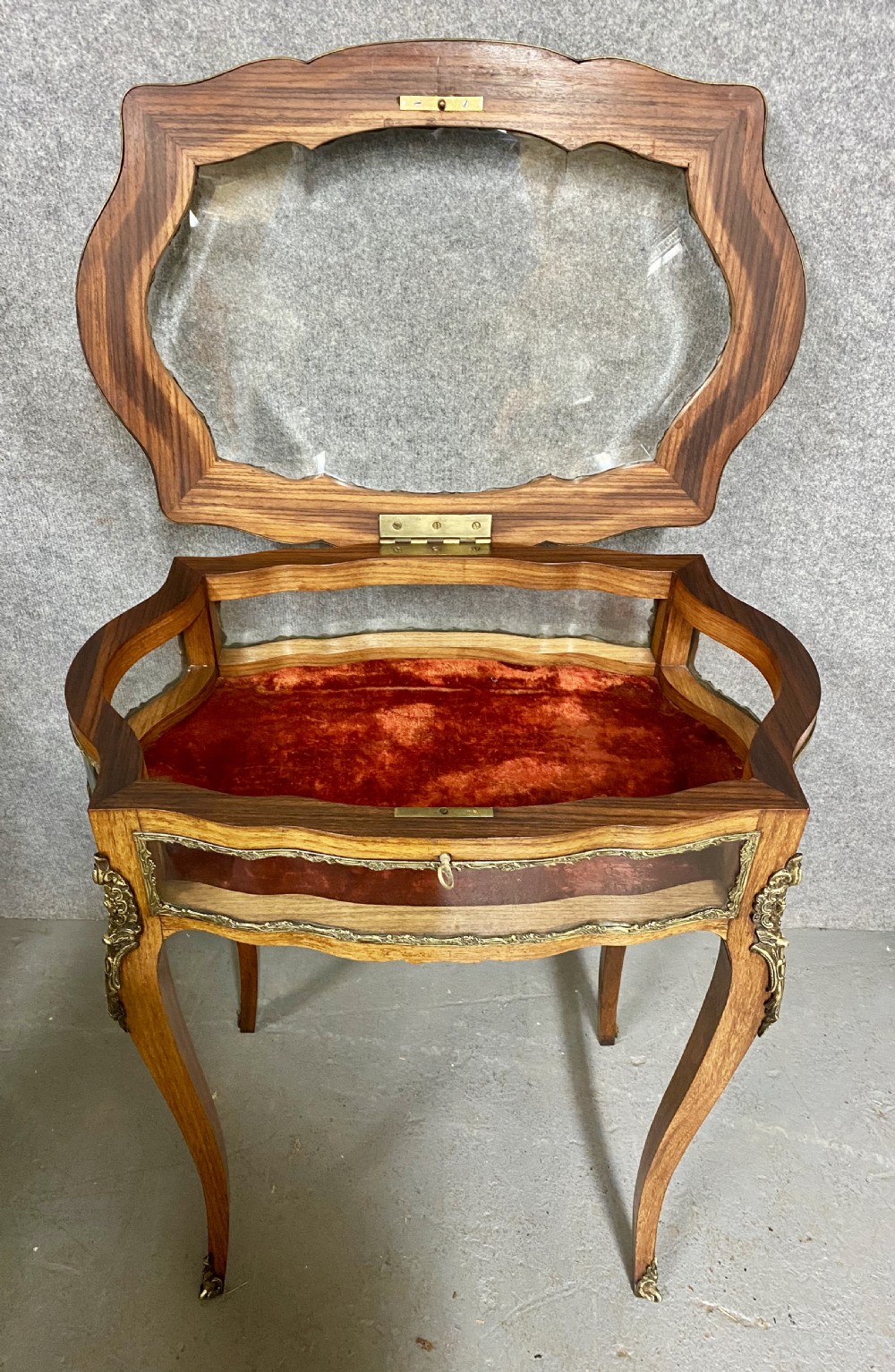 Fine French Antique Bijouterie Table View II