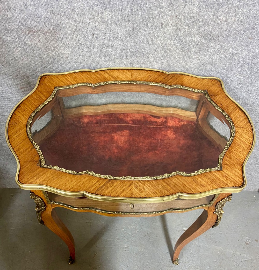 Fine French Antique Bijouterie Table View III