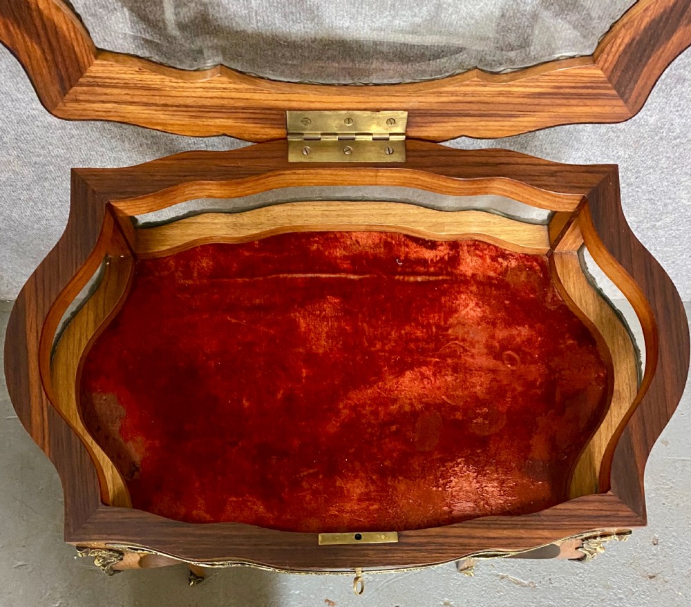 Fine French Antique Bijouterie Table View IV