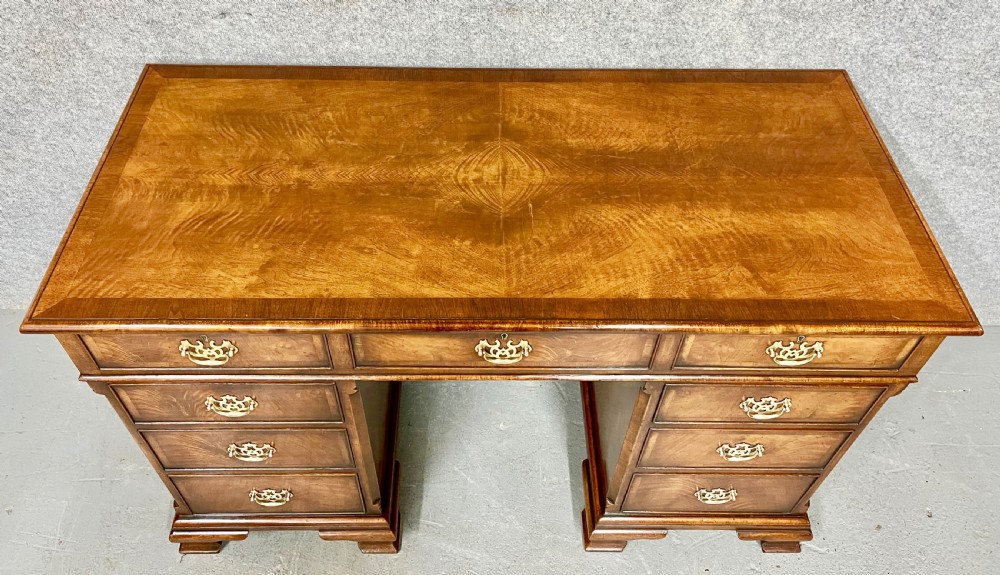 Good Quality Antique Walnut Desk View V