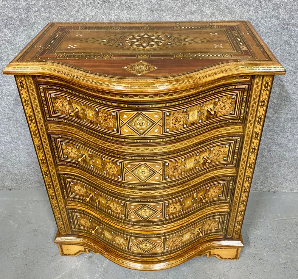 Damascus Moorish Style Chest of Drawers