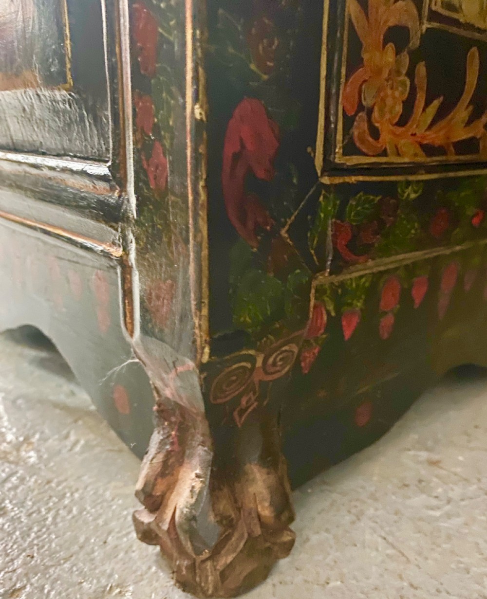 Late Chinese Qing Dynasty Freestanding Cabinet View V