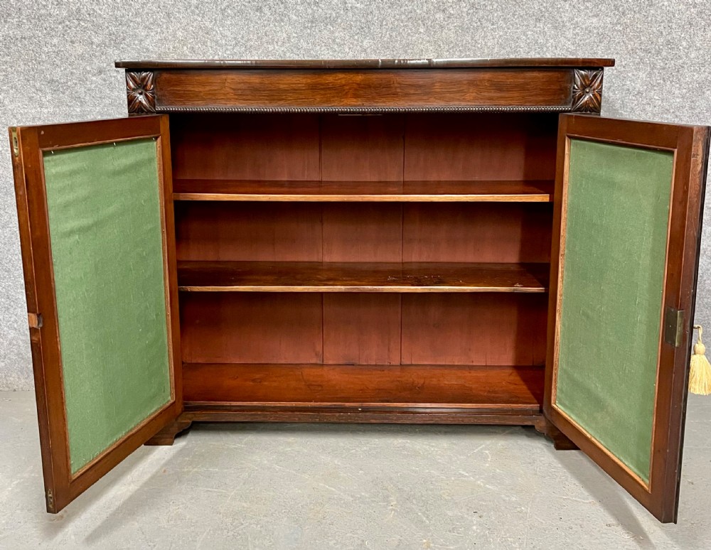 Small Regency Rosewood Side Cabinet View IV