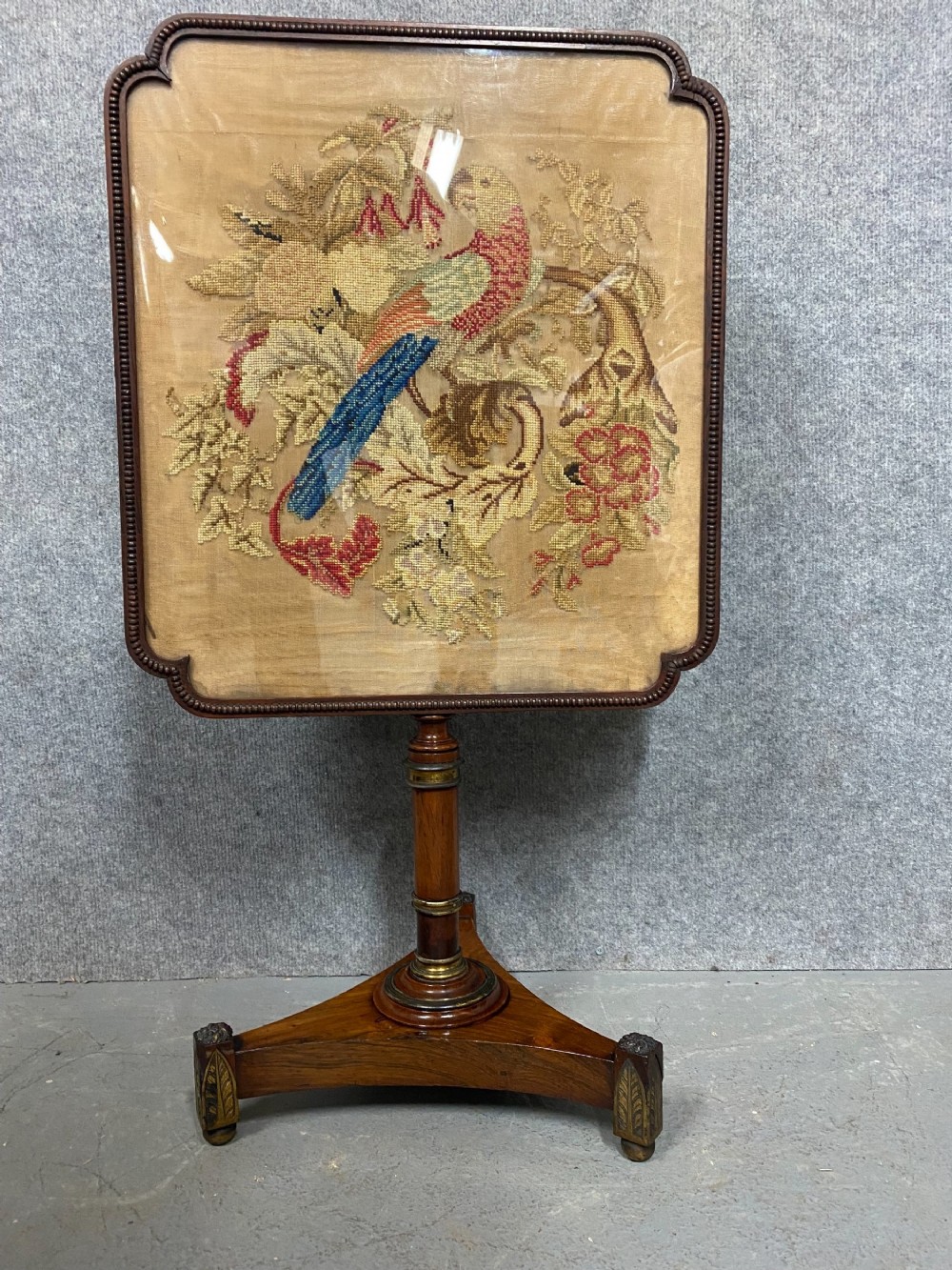 Regency Rosewood Fire Screen