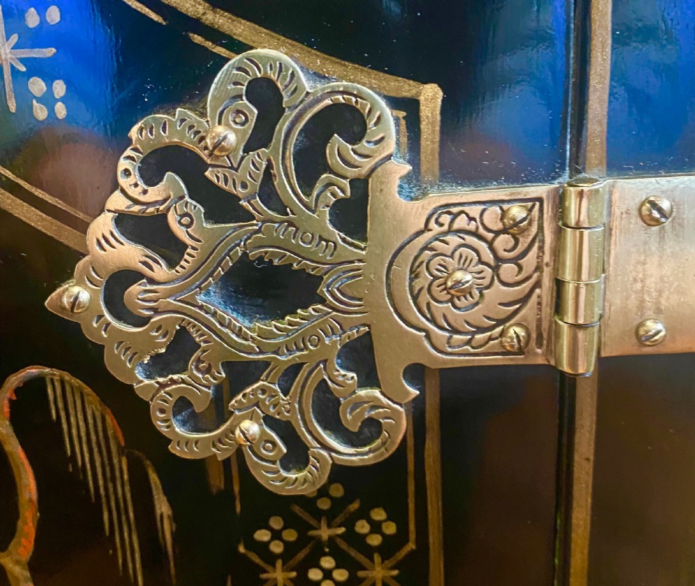 Stunning Chinoiserie Cabinet on Stand View XI