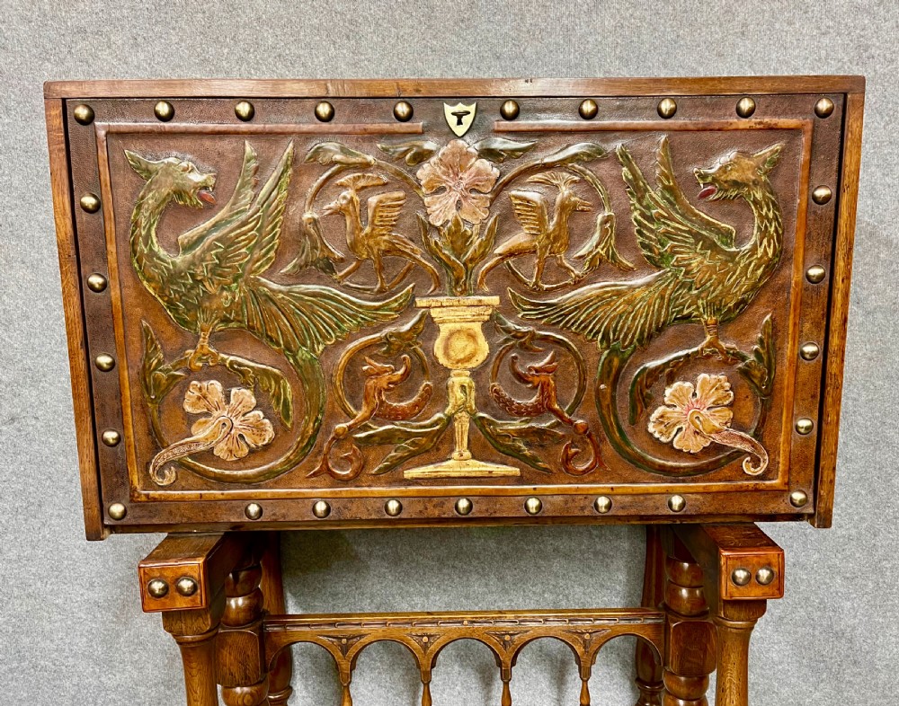 Antique 19th C. Spanish Cocktail Cabinet View V