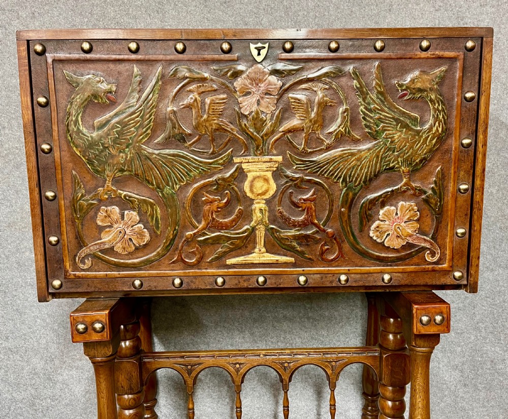 Antique 19th C. Spanish Cocktail Cabinet View VII