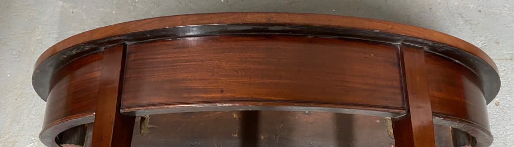 Pair George III Mahogany Console Tables View VIII