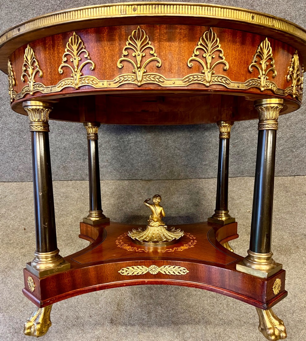 Marquetry Inlaid Centre Table View III
