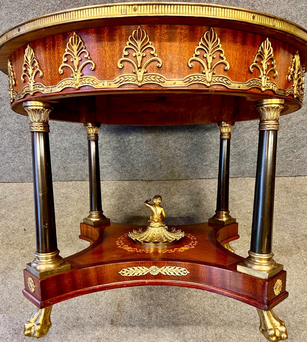 Marquetry Inlaid Centre Table View V