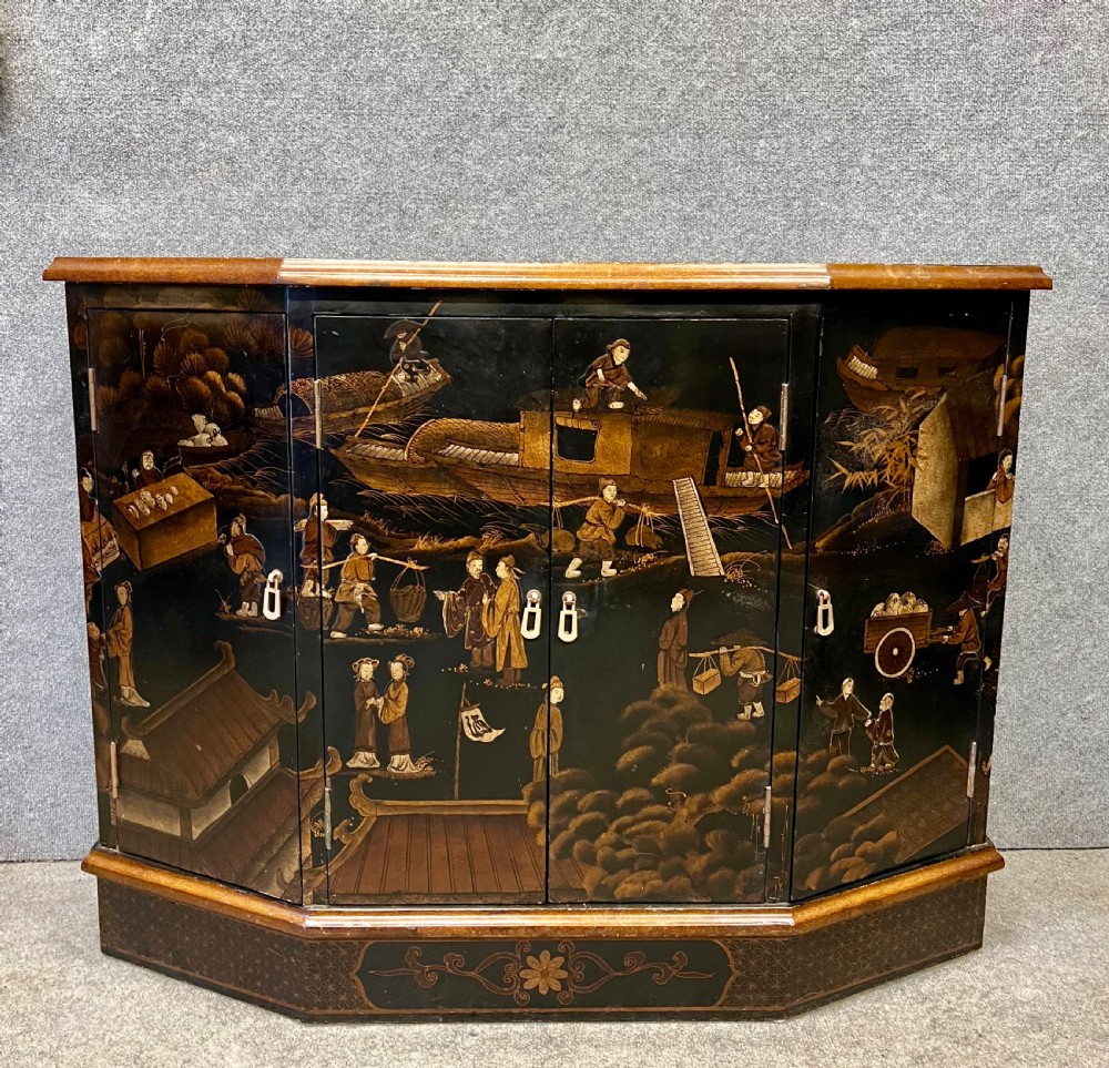 Chinoiserie Side Cabinet