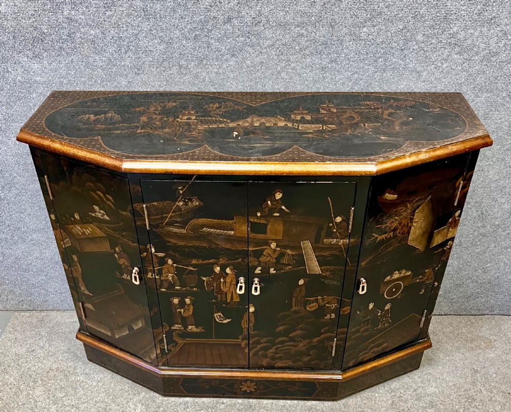 Chinoiserie Side Cabinet View II