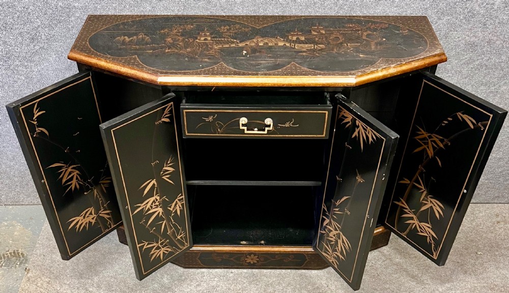 Chinoiserie Side Cabinet View X