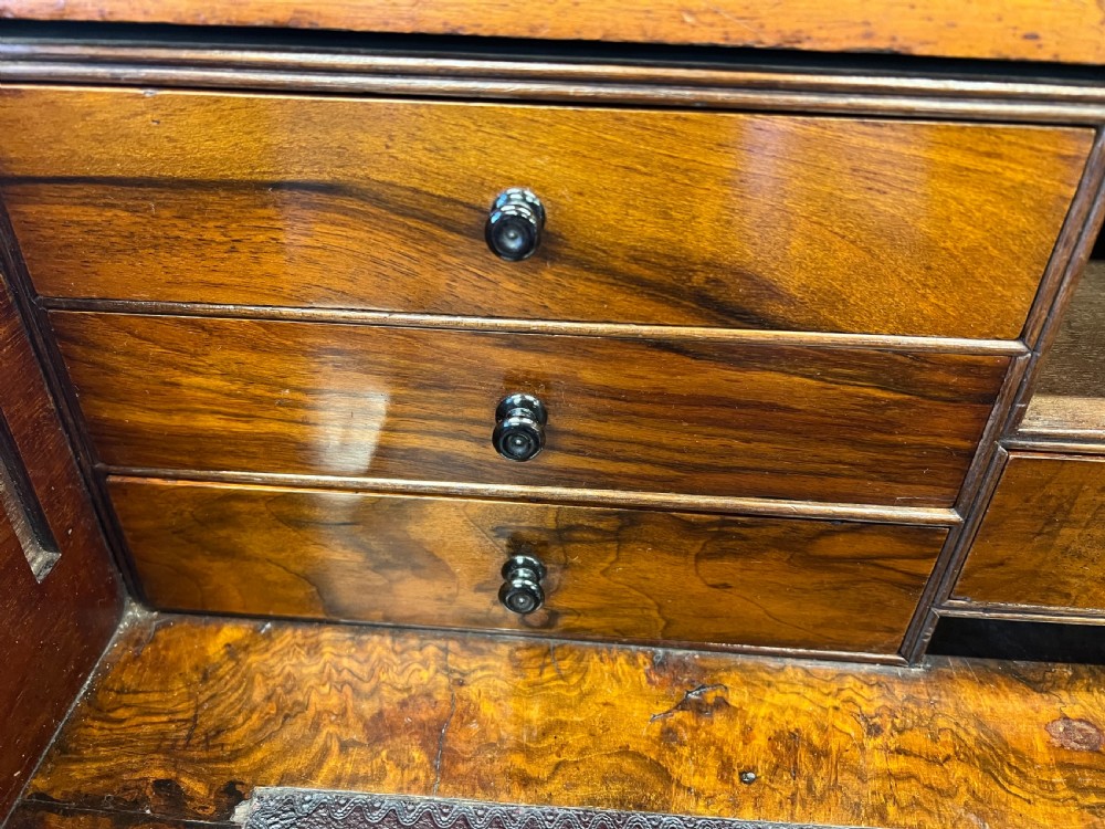 Antique Secretaire Campaign Chest View VI
