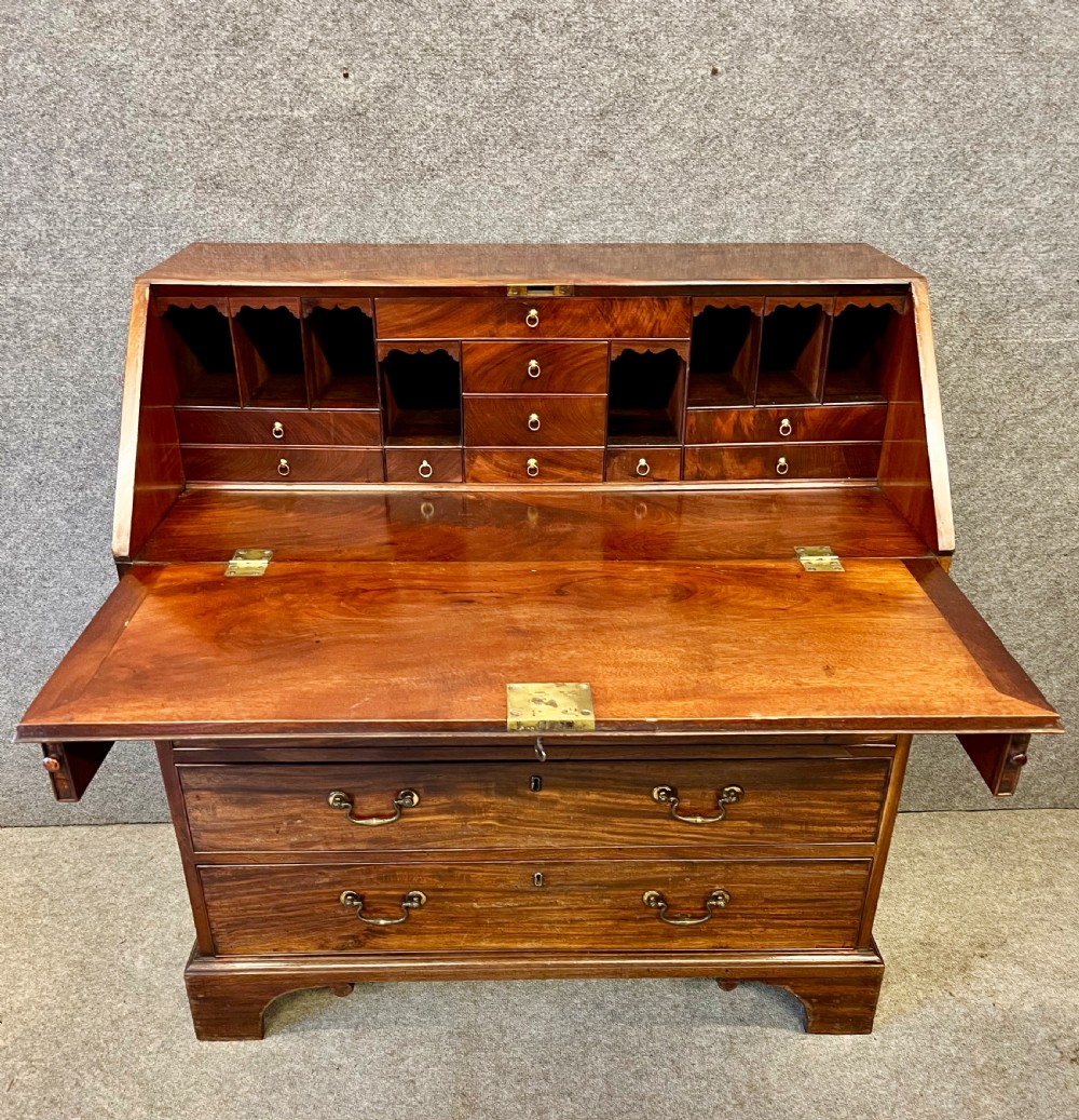 Good George III Mahogany Bureau