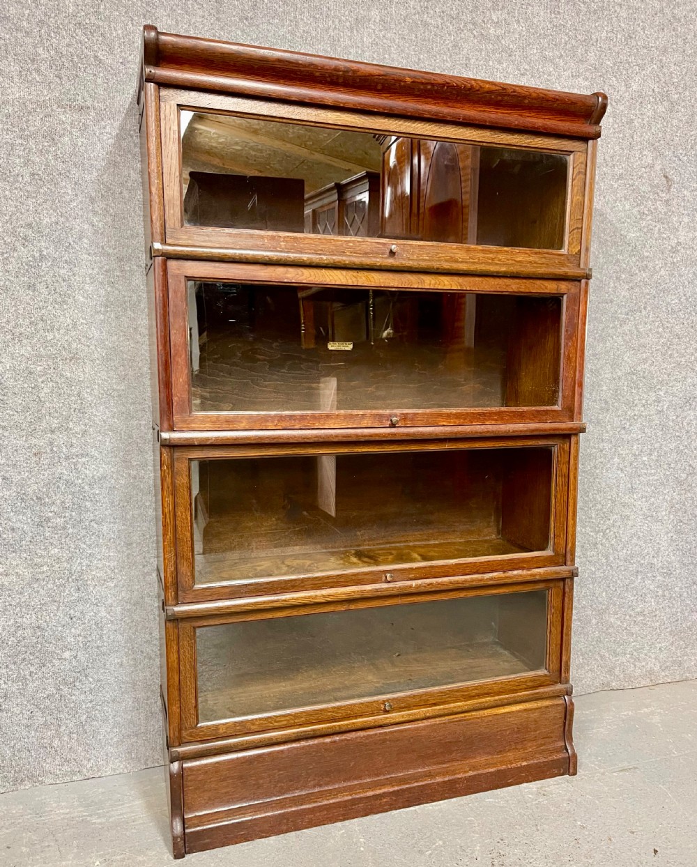 Antique Globe Wernicke Bookcase