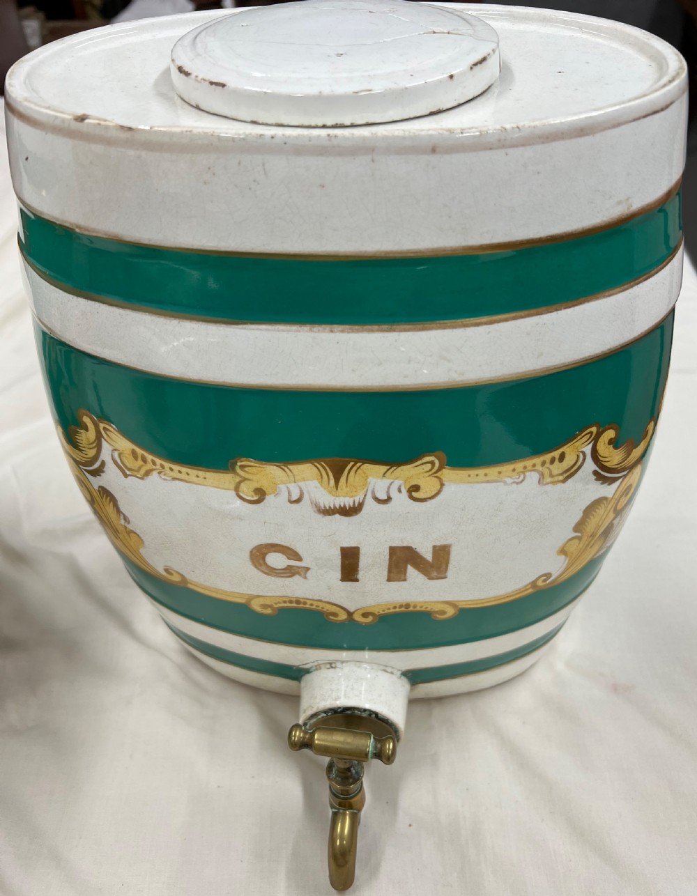 Set of 4 Victorian Spirit Barrels View III