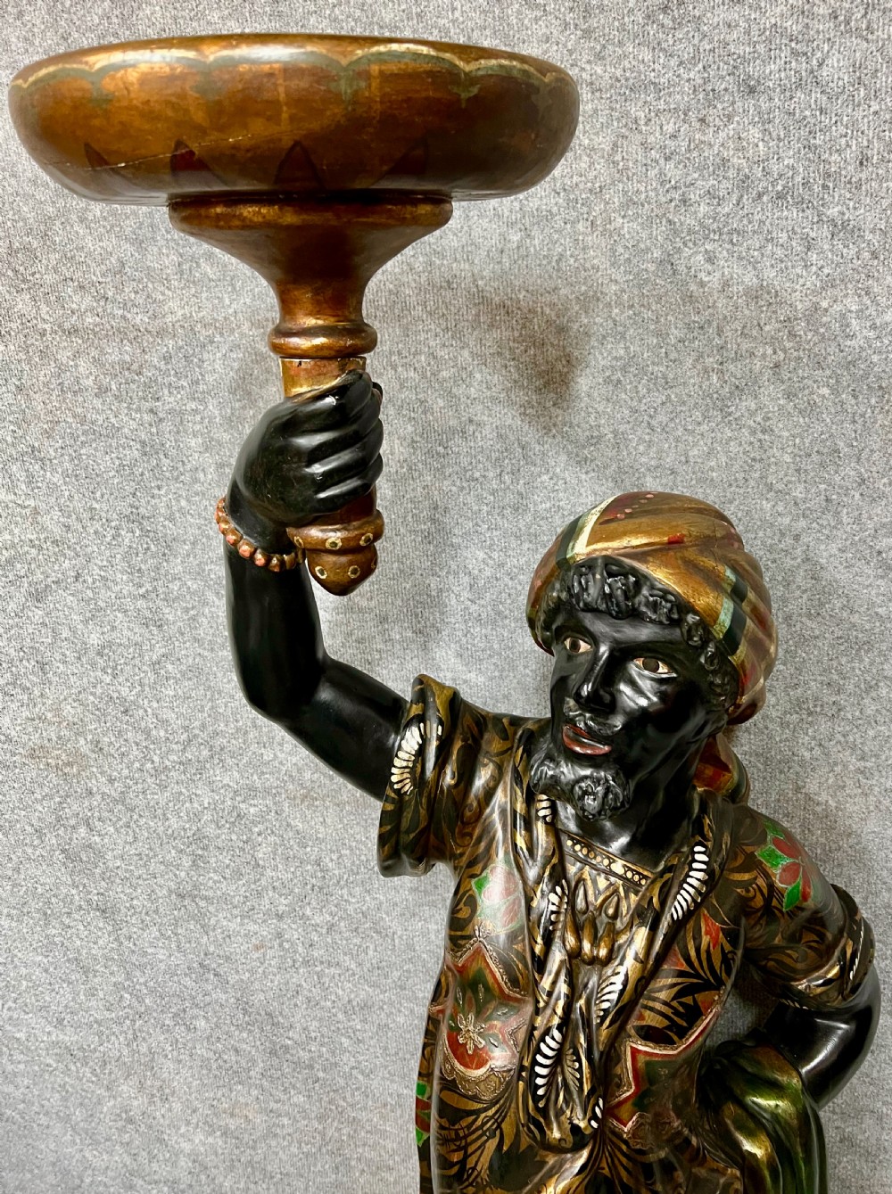 Antique Blackamoor Figure View II